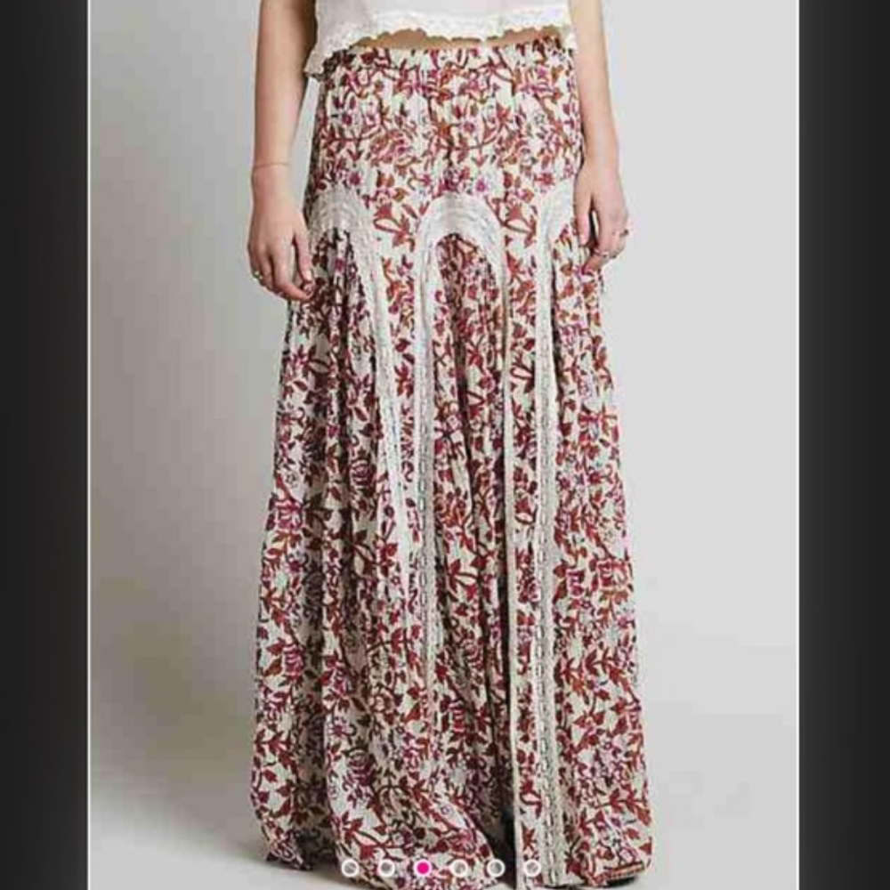 Printed Zoe Maxi Skirt